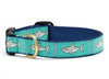 Up Country Shark Cast Brass Dog Collar