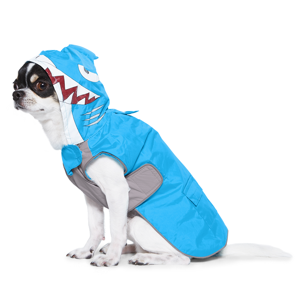 DOGO Shark Dog Raincoat
