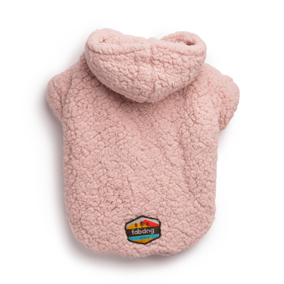 Blush Pink Sherpa Hoodie 