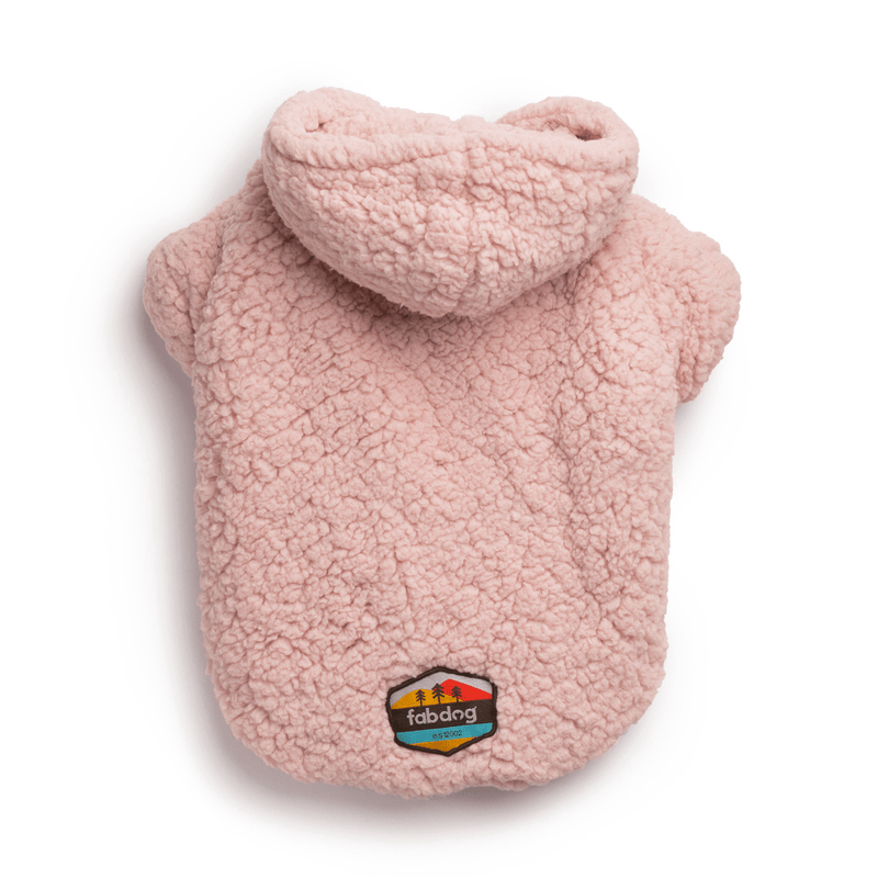 Blush Pink Sherpa Hoodie 