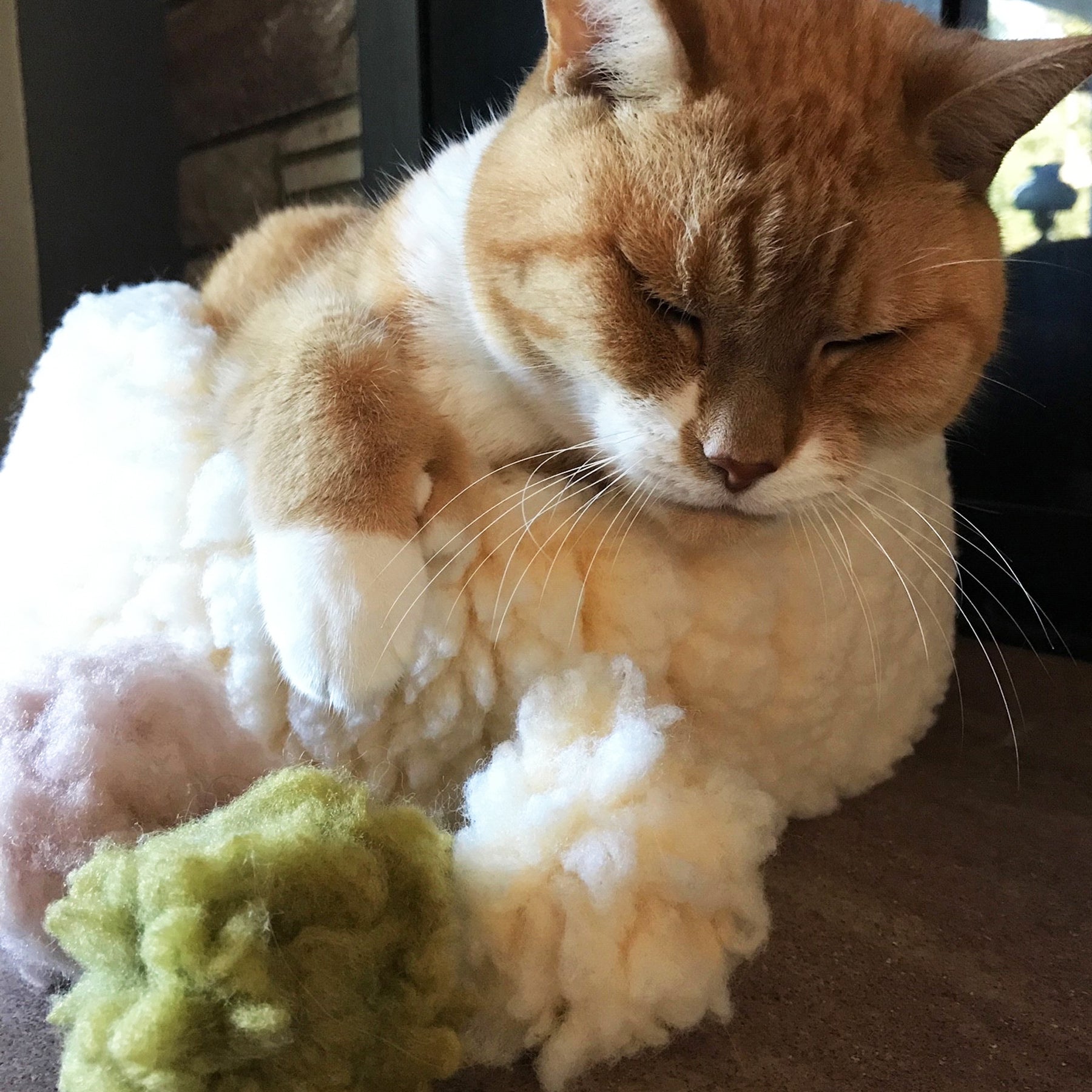 HuggleKats FlufferFleeceTM Ballies Plush Cat Toys, 3 Pack