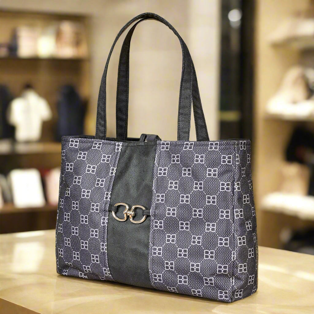 Signature Carry-All Noir Bag