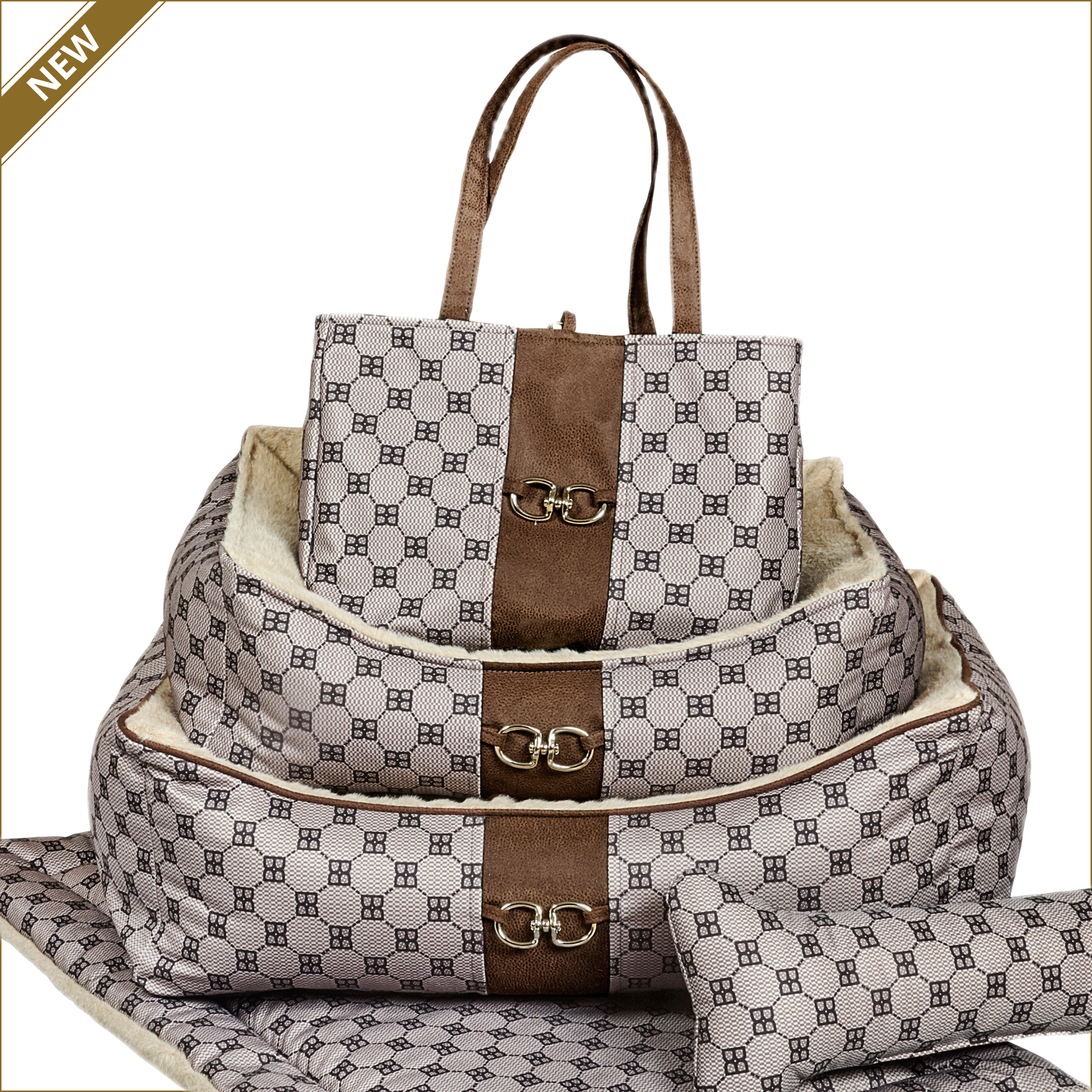 Signature Scoop Bed-Sheepskin Ivory White