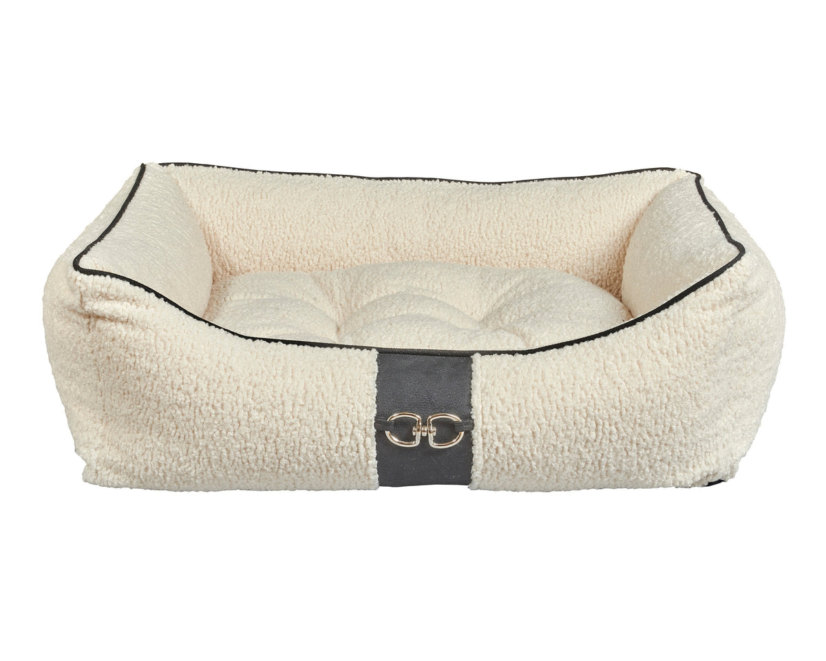 Bowsers Signature Scoop Bolster Dog Bed - Easy-Entry Bolster Support