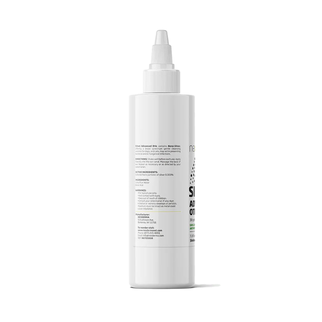 Silvet Advanced Otic Ear Cleaner 7oz by Nexderma