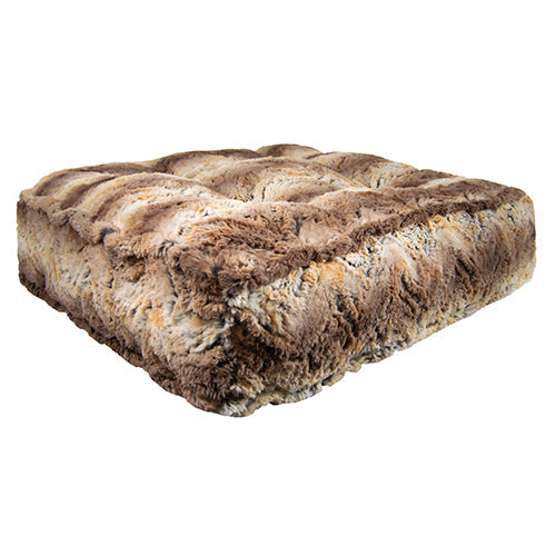 Bessie and Barnie other; fabric Dog Bed - multicolor-3; gray; brown - HT Animal Supply