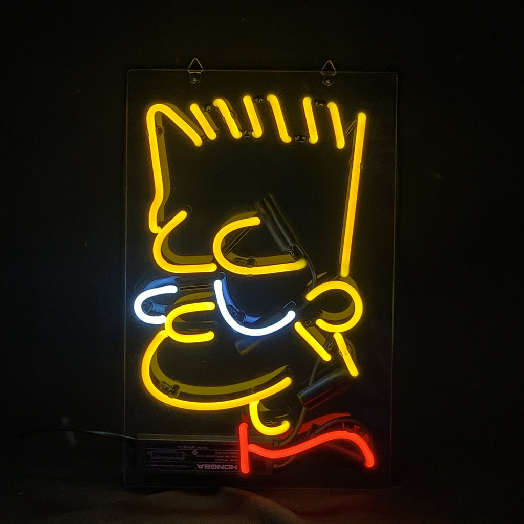 The Simpsons Real Glass Neon Sign
