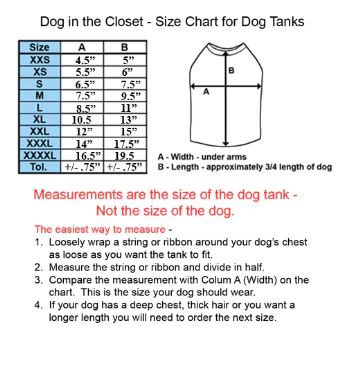 Small Tulip - Dog Tank