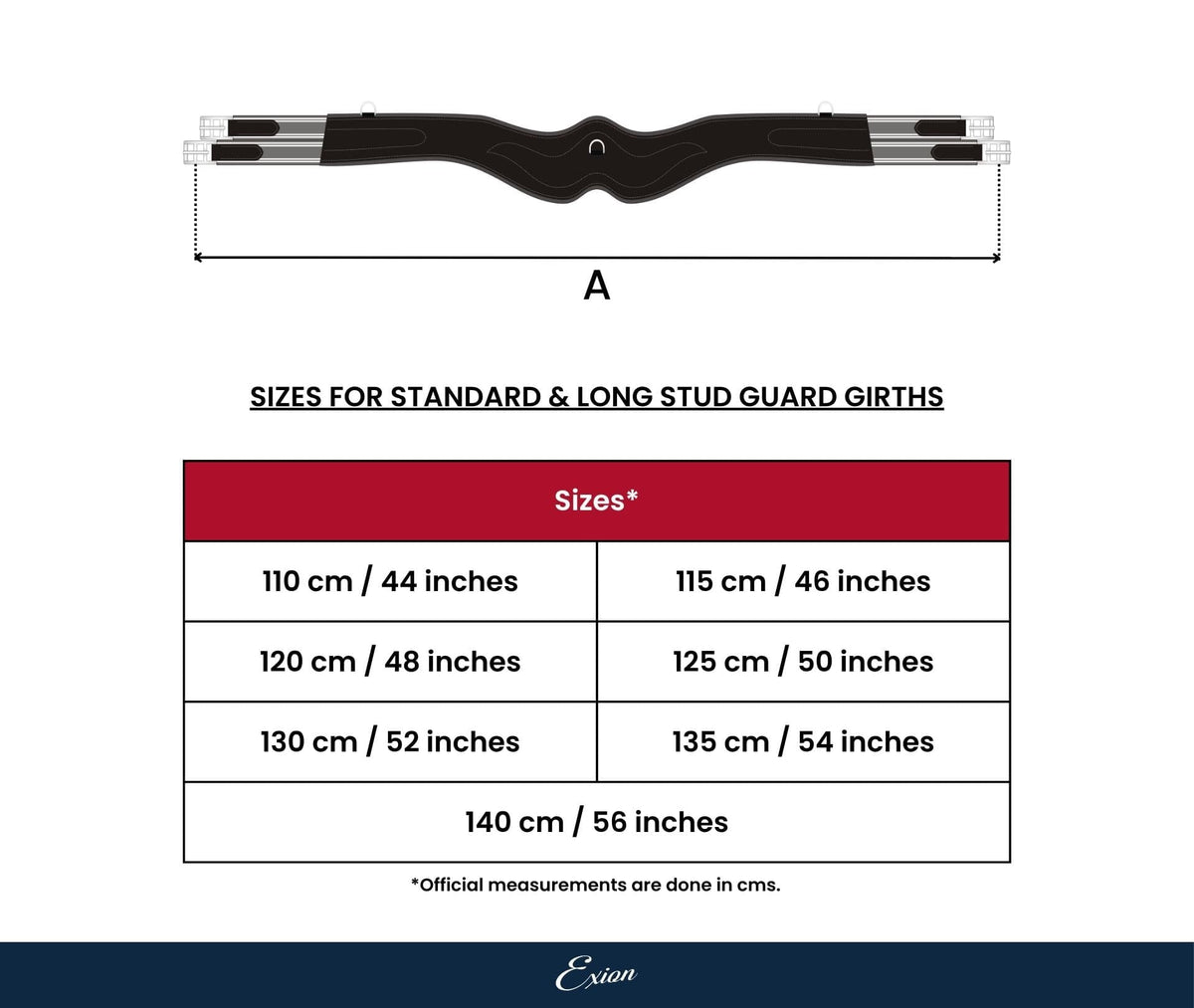 ExionPro AdaptLine Belly Guard Girth - Matching Elastic | HT Animal Supply
