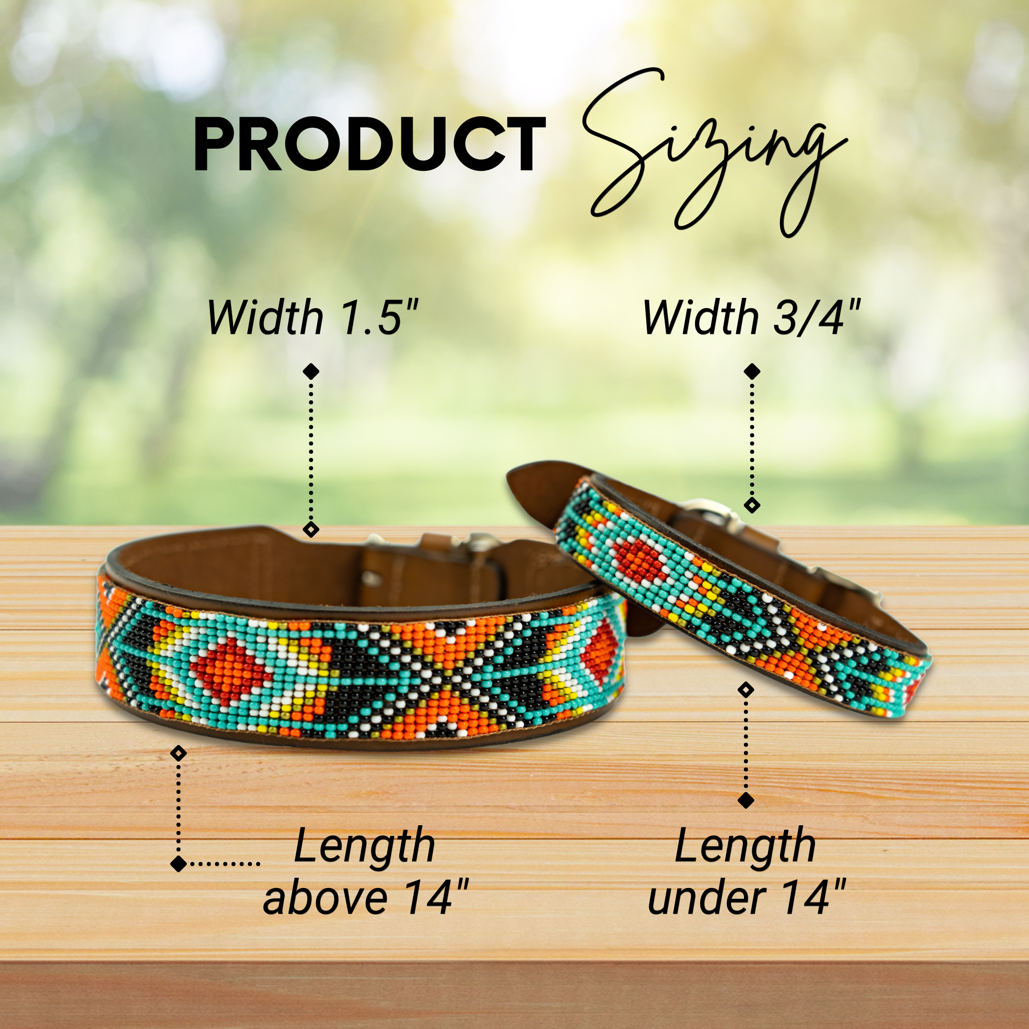 Biarritz Sambboho dog collar