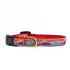 Up Country Ski and Surf Small Breed Dog Collar Made in USA