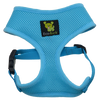EcoBark Sky Blue Dog Harness - Over-the-Head Soft Mesh Dog Vest Halter for Small to Medium Dogs and Puppies