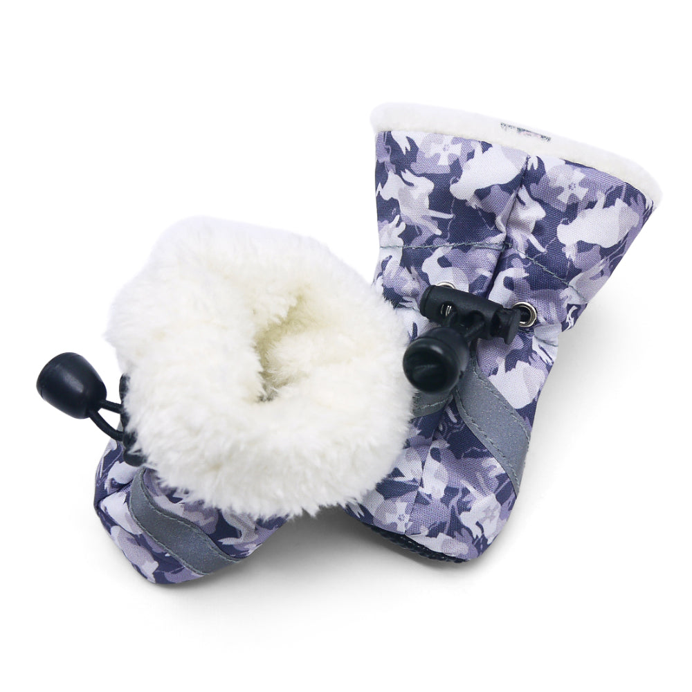 Slip-On Paws Furry Camo