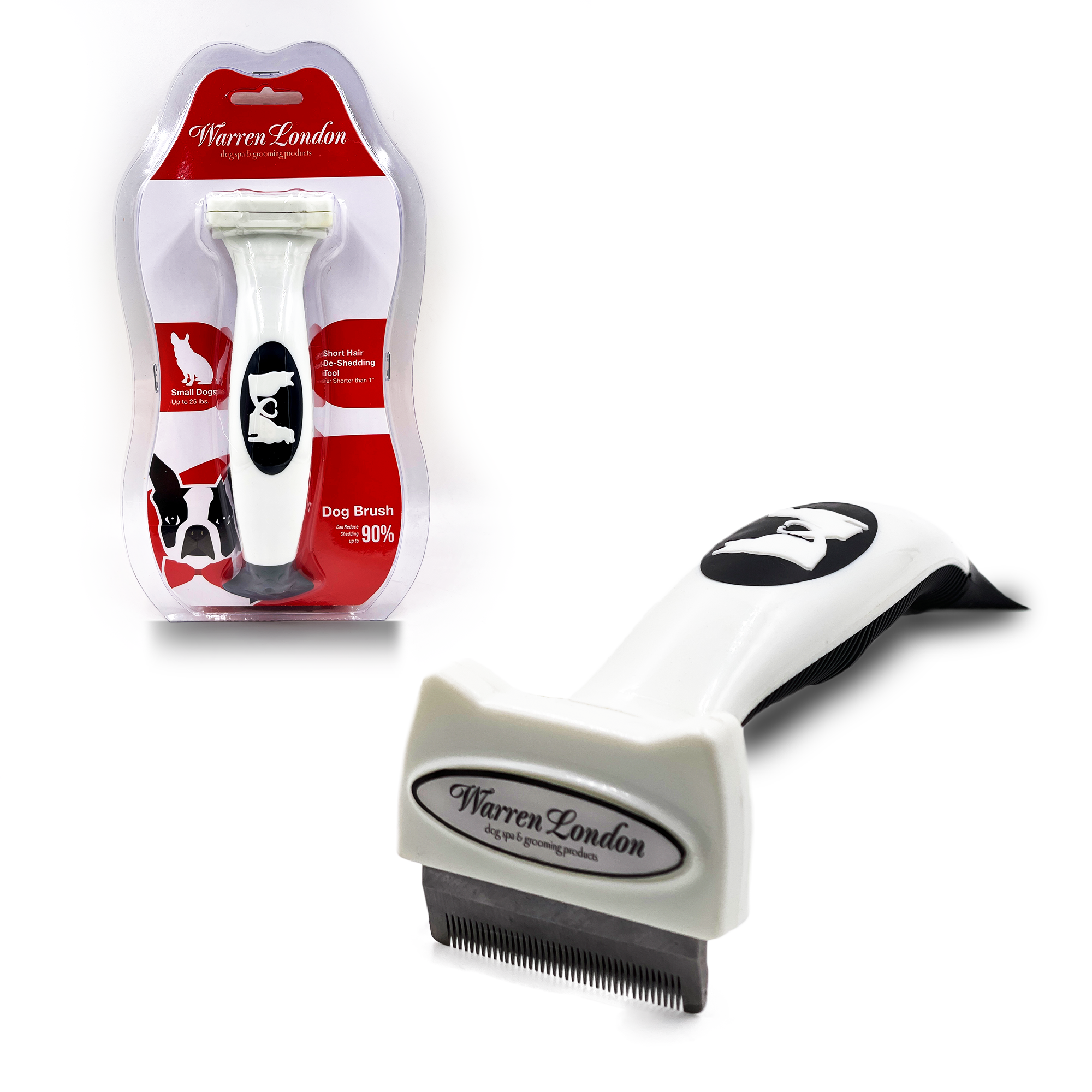 De-Shedding Dog Brush for Short Hair (<1