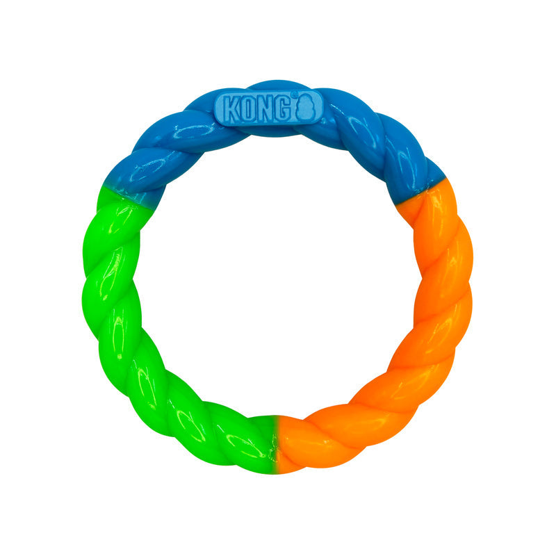 Kong Twistz High-Viz Ring - HT Animal Supply