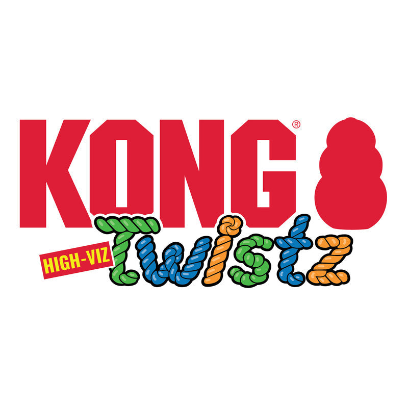 Kong Twistz High-Viz Ring - HT Animal Supply