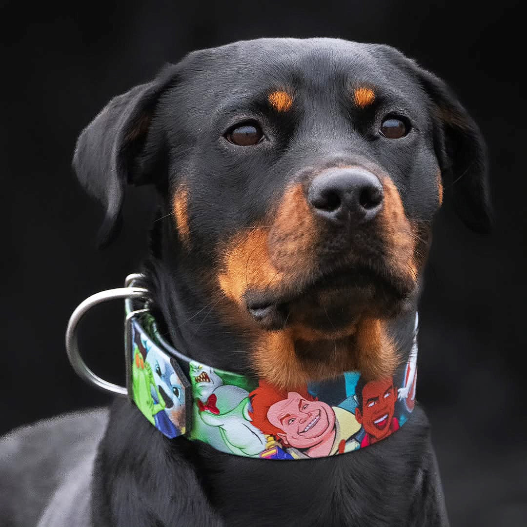 Bestia Ghostbuster Limited Edition Vegan Leather Dog Collar