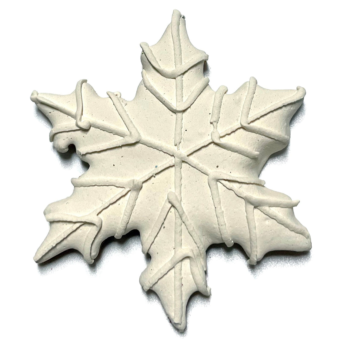 Bubba Rose Snowflake Dog Treat (Iced Dog Cookie)