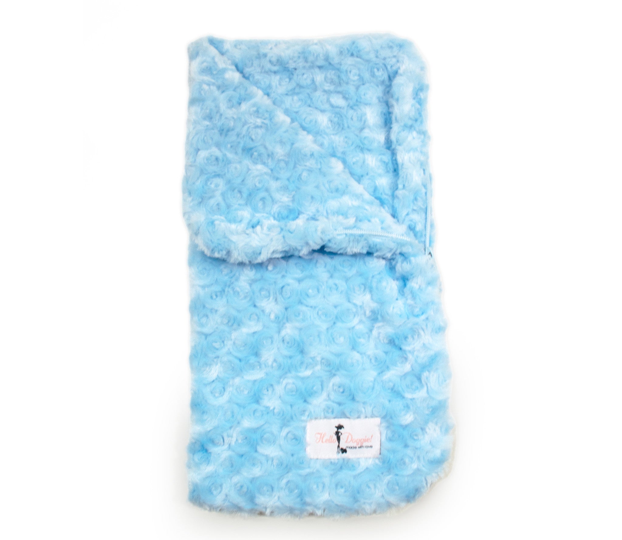 Hello Doggie Snuggle Pup Blue Dog Sleeping Bag