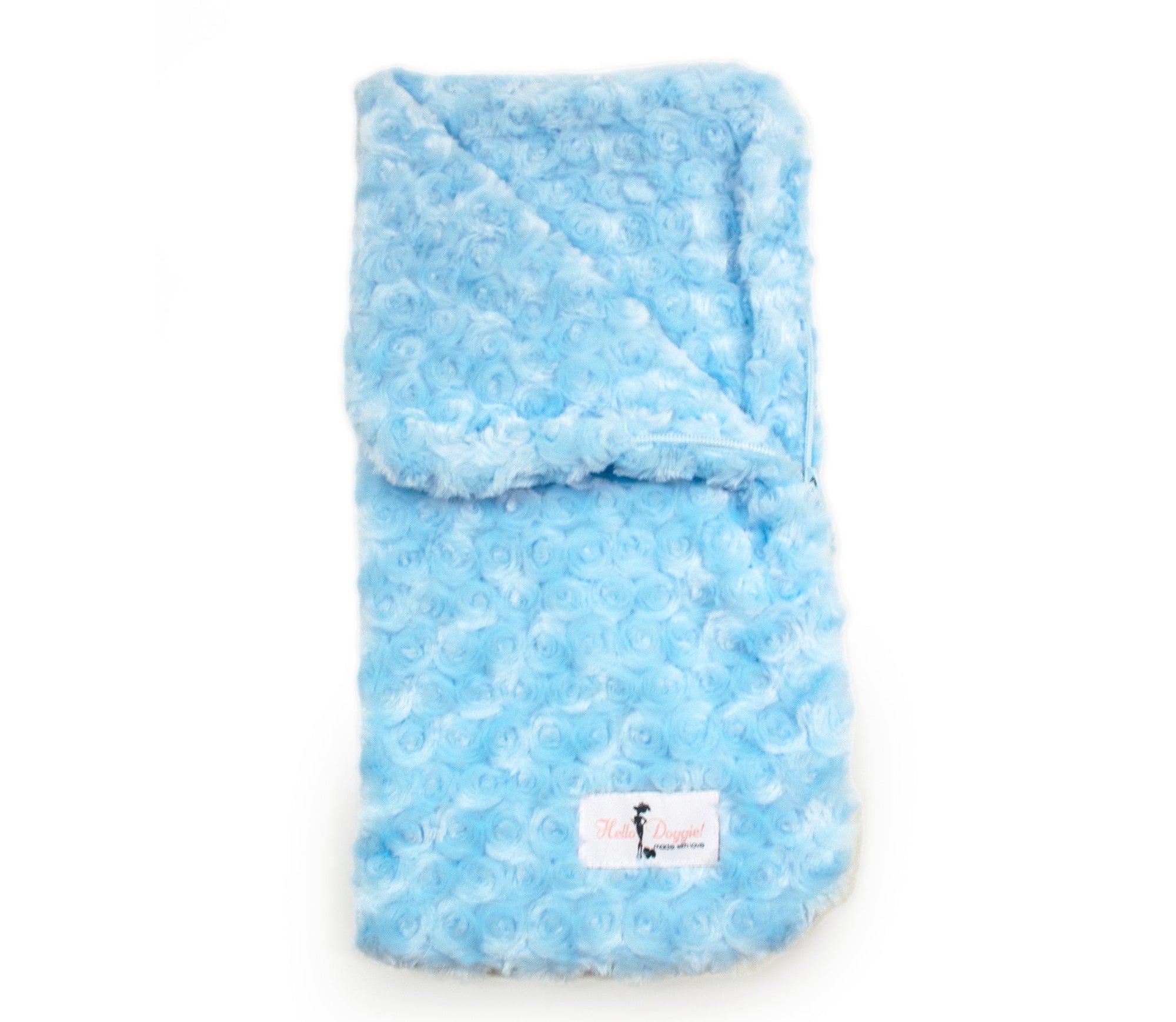 Hello Doggie Snuggle Pup Blue Dog Sleeping Bag
