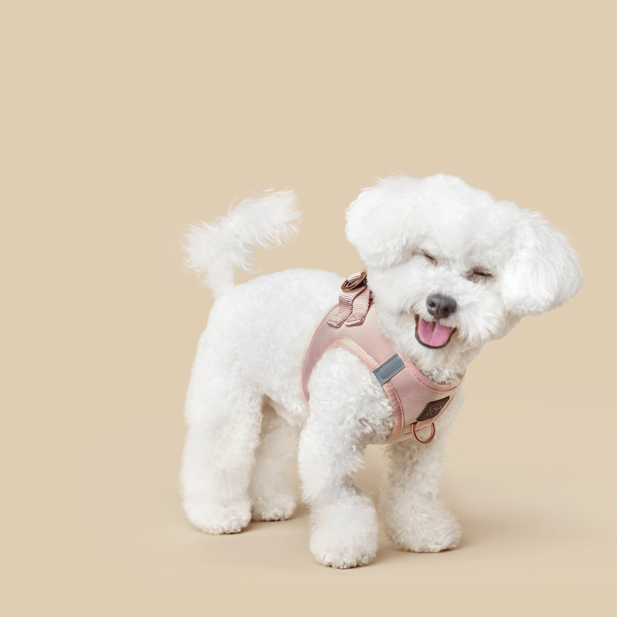 DOGISTRY SoHo Dog Harness - Blush Pink