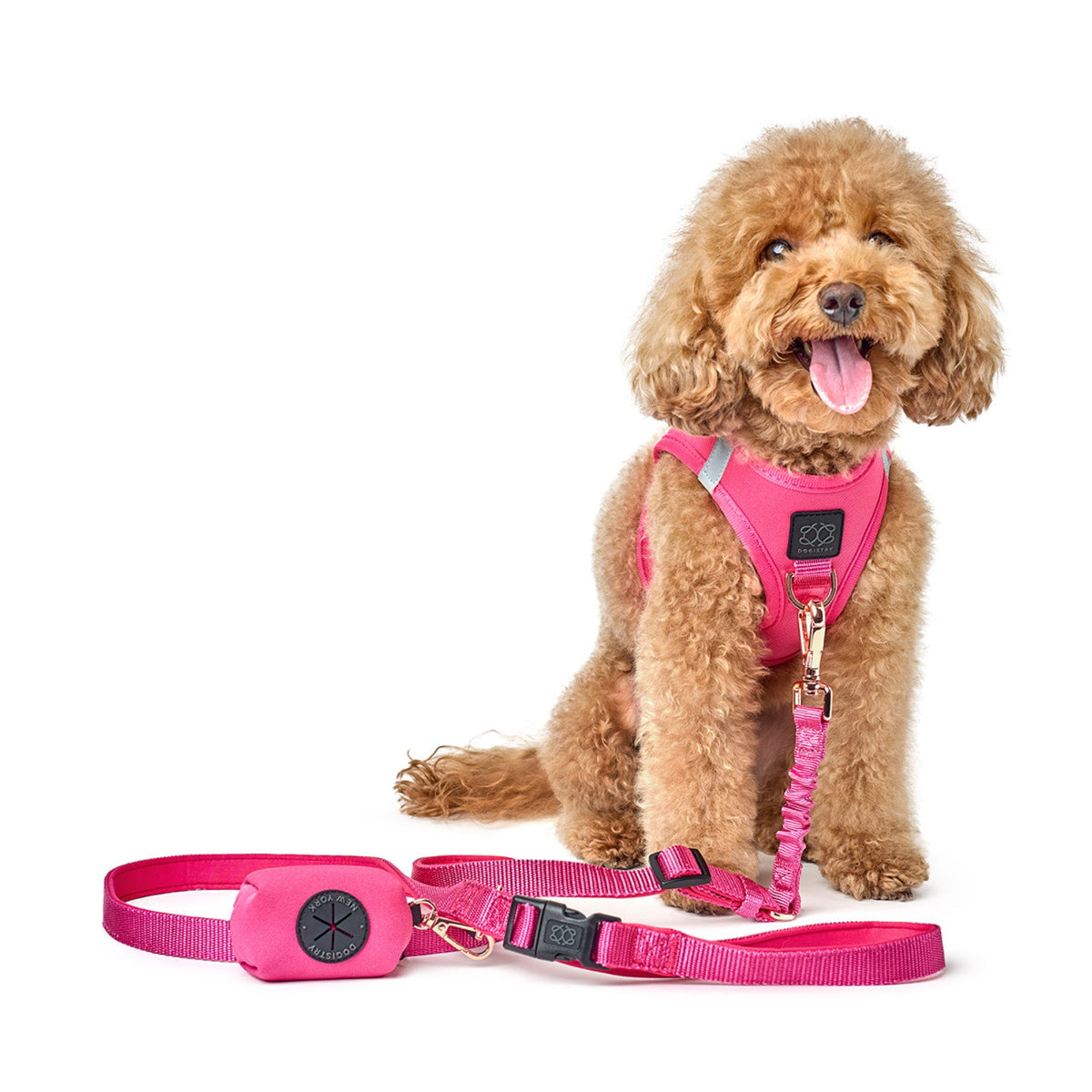 DOGISTRY SoHo Dog Harness - Park Ave Pink