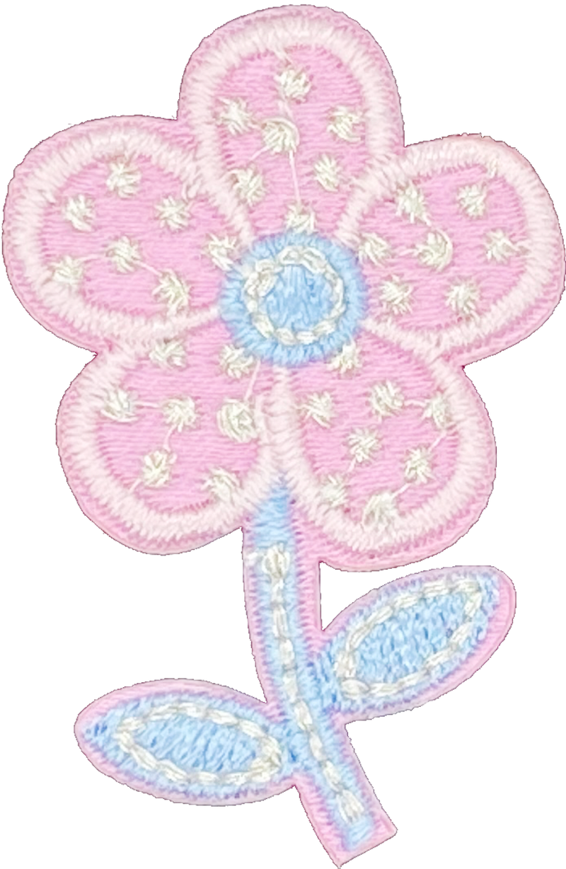 Sparkle Pink Flower - Patch