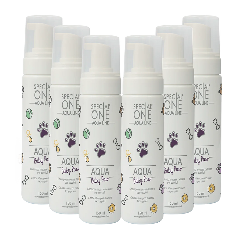 Aqua Baby Paw Foaming Shampoo box of 6 150 ml by Special One