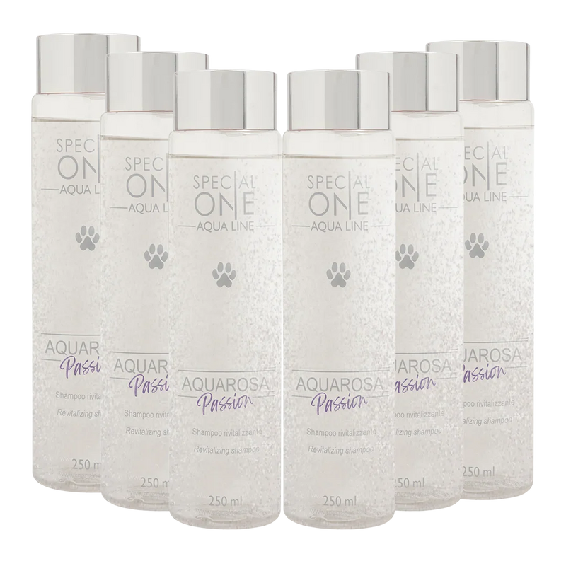 Aquarosa Passion Shampoo Box of 6 250 ml by Special One