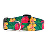 Hibiscus Printed Dog Collar