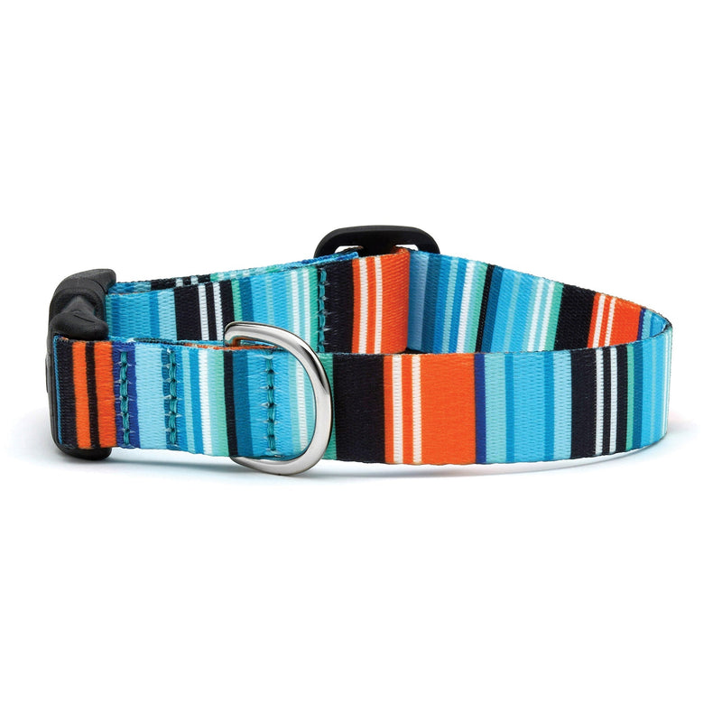 Serape Stripe Printed Dog Collar