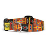Up Country Southwest Printed Cast Brass Dog Collar
