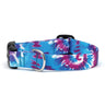 Tie Dye Printed Dog Collar