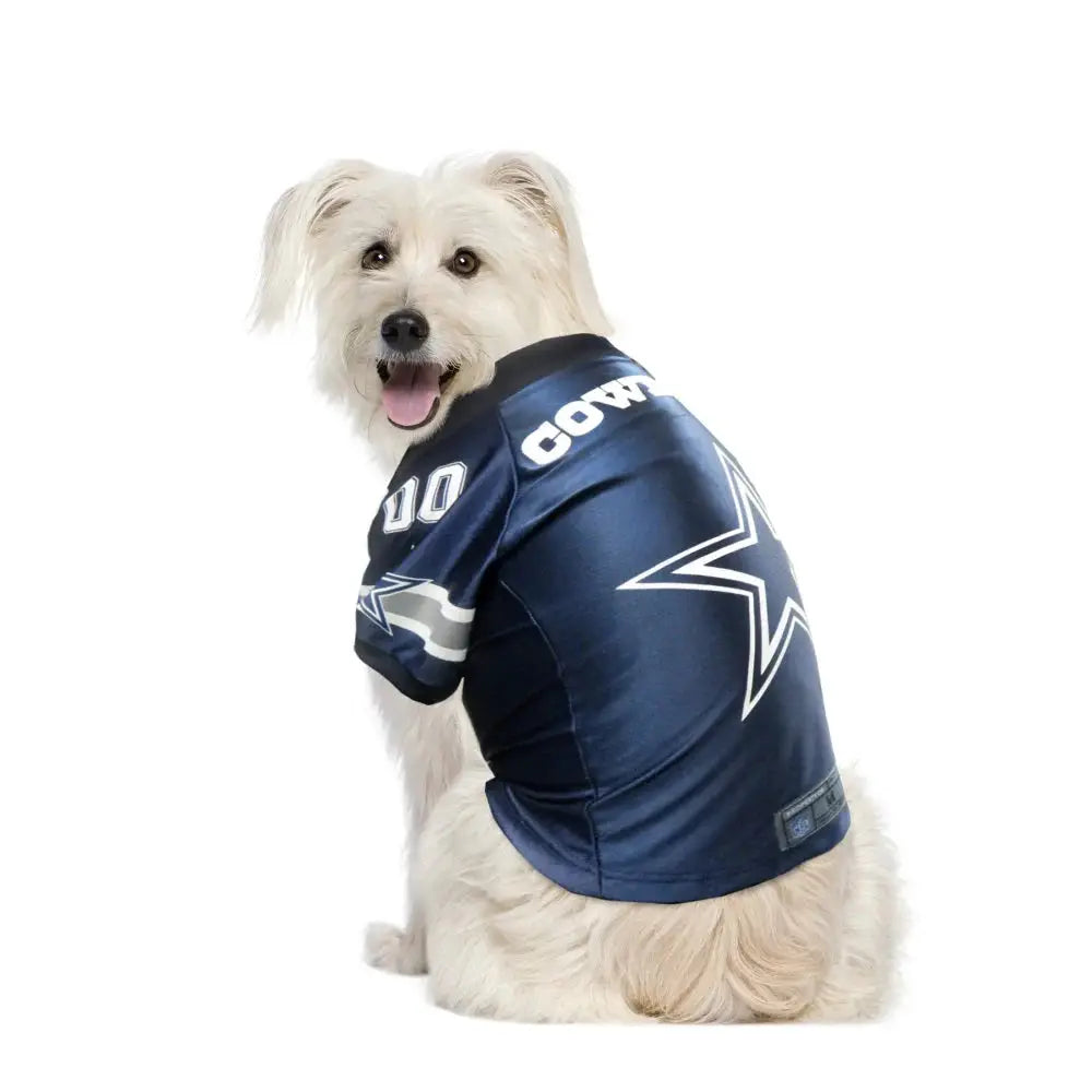 Sports: Officially Licensed Sports Apparel & Accessories-Dallas_Cowboys_Premium_Pet_Jersey