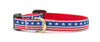 Up Country Stars and Stripes Small Breed Dog Collar Made in USA