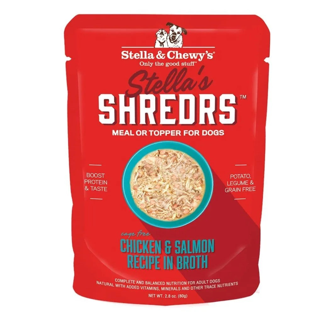 Stella & Chewys Shredrs Chicken & Salmon Dog Food (2.8oz)