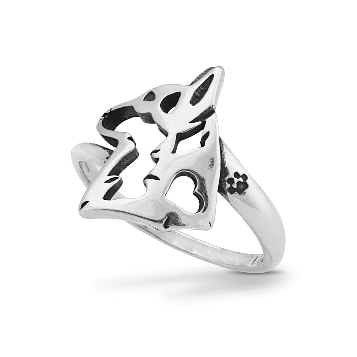 Sterling Silver Pembroke Welsh Corgi Ring