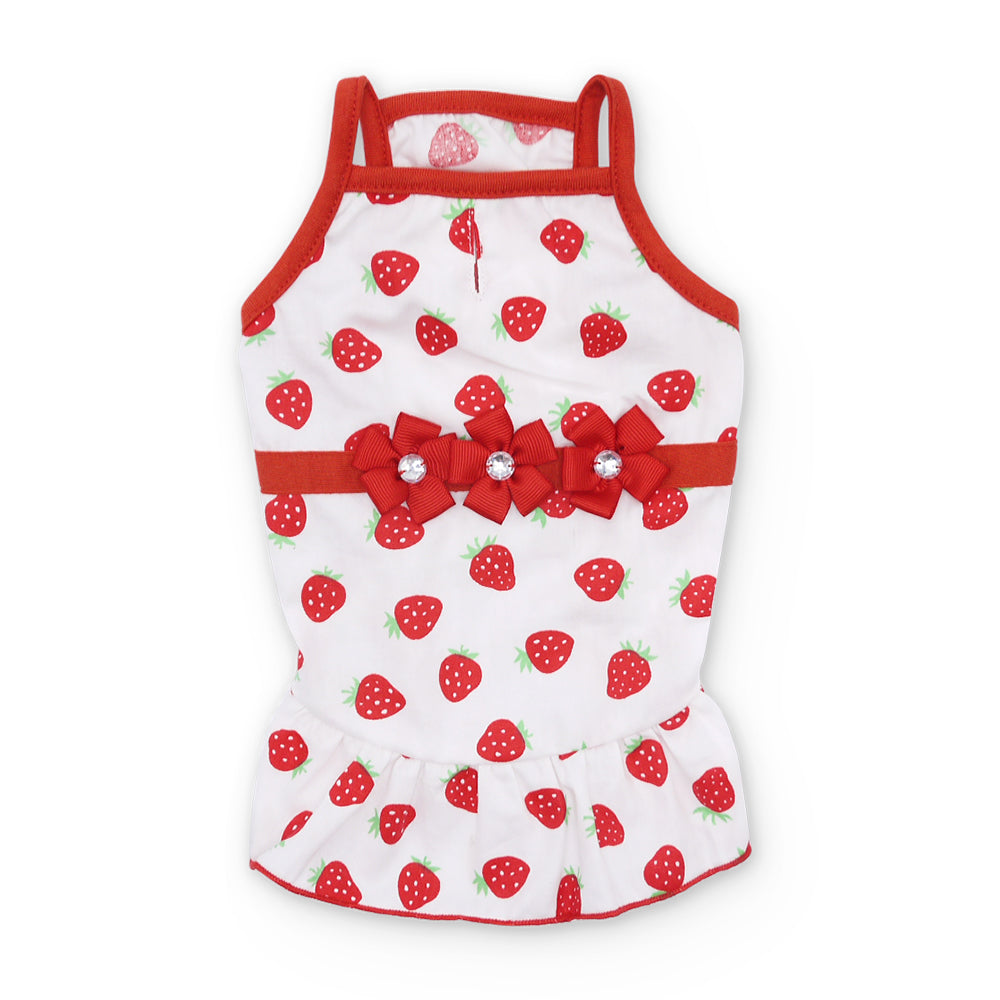 DOGO Strawberry Dog Dress