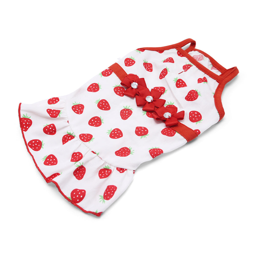 DOGO Strawberry Dog Dress