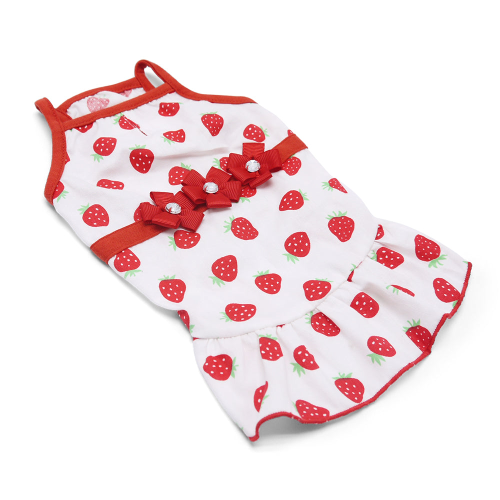 DOGO Strawberry Dog Dress