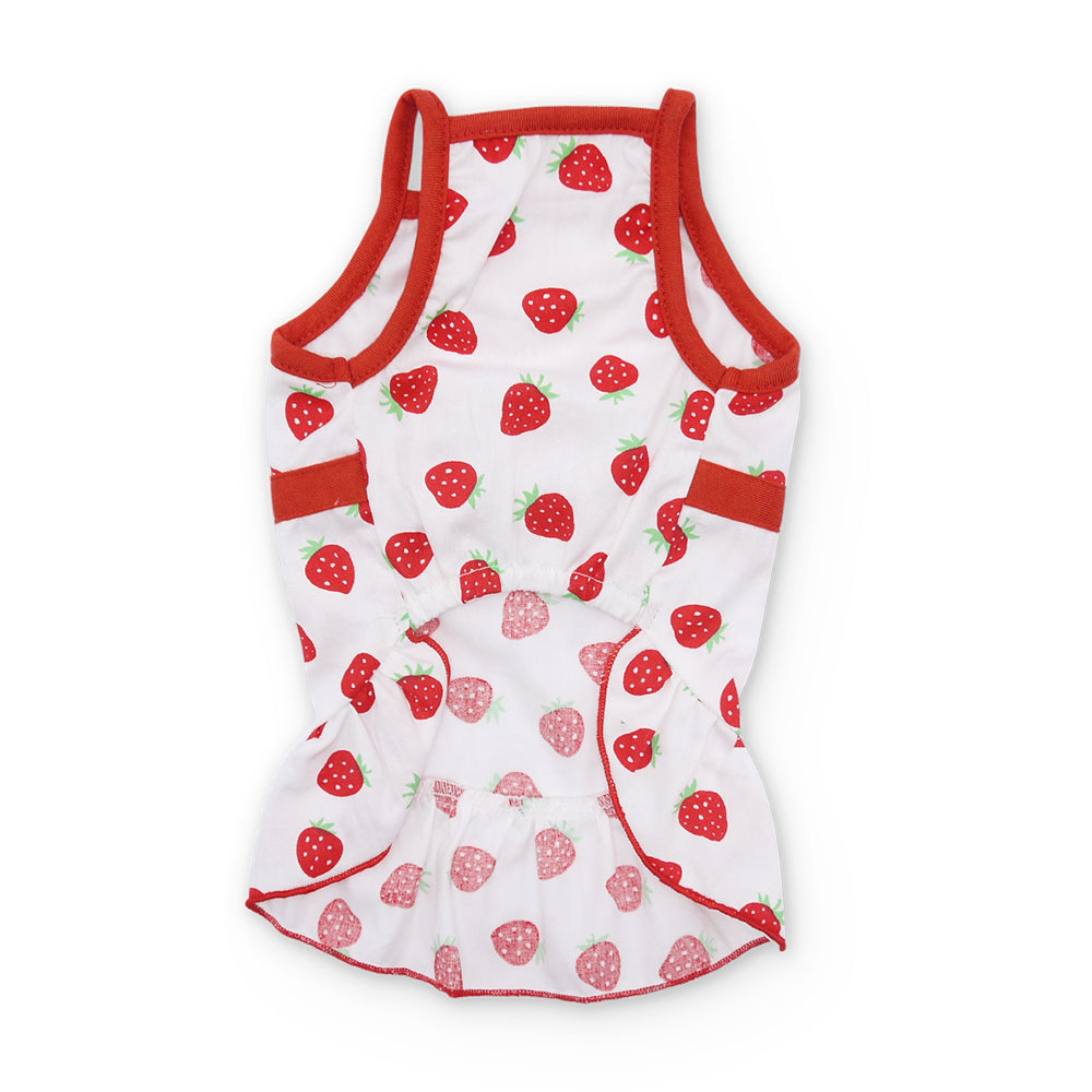 DOGO Strawberry Dog Dress