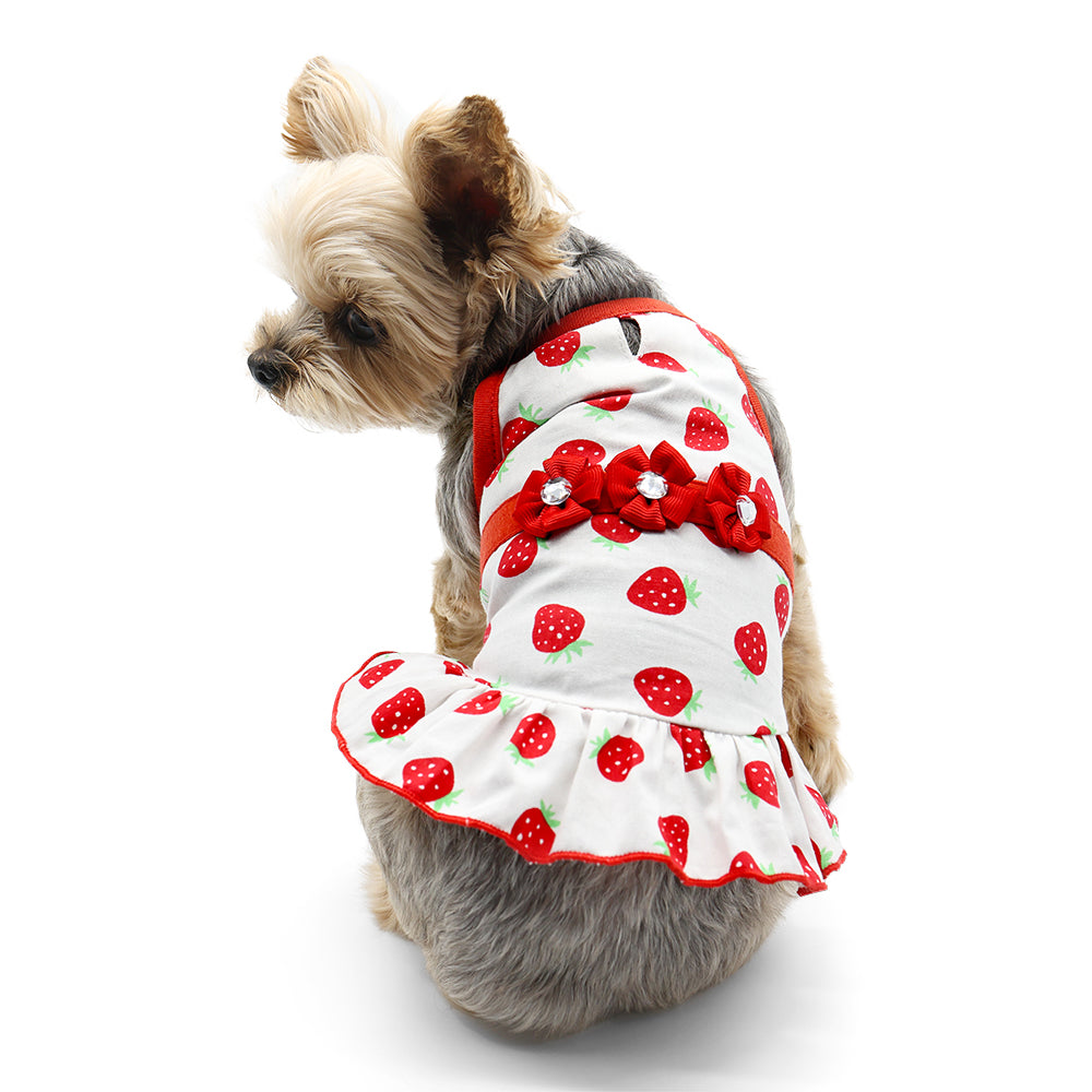 DOGO Strawberry Dog Dress