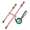 Up Country Strawberry Fields Adjustable Cat Harness Set