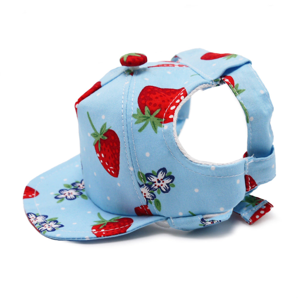 DOGO Strawberry Dog Baseball Hat