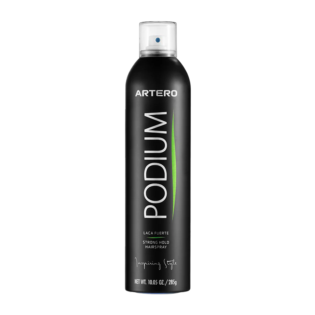 Strong Hold Hairspray Podium by Artero