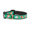 Up Country Sushi Cast Brass Dog Collar