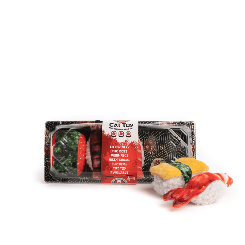 Sushi Platter Cat Toy 