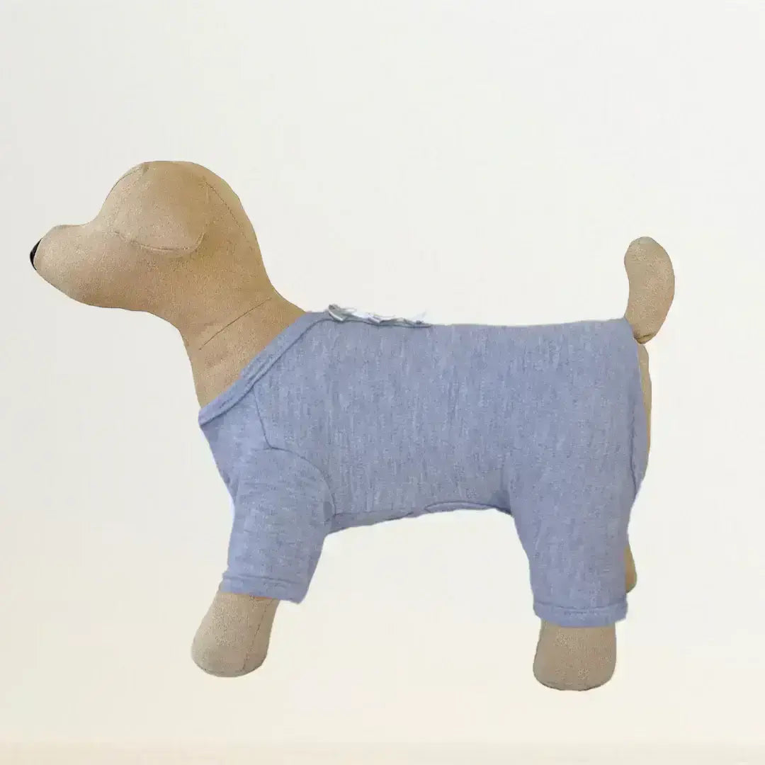 Hello Doggie Sweet Dreams Faux Fur Cotton Black Dog Pajamas