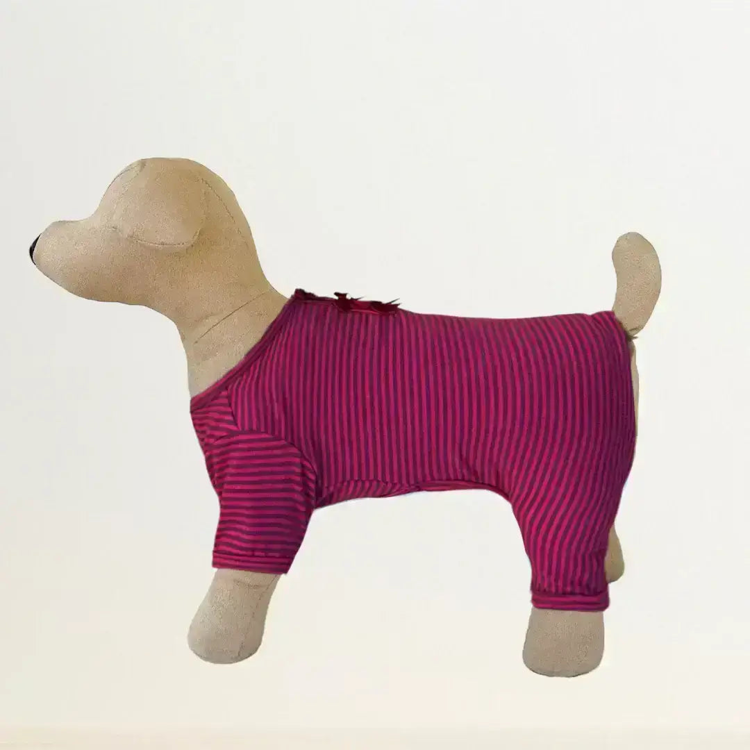 Hello Doggie Sweet Dreams Faux Fur Cotton Black Dog Pajamas