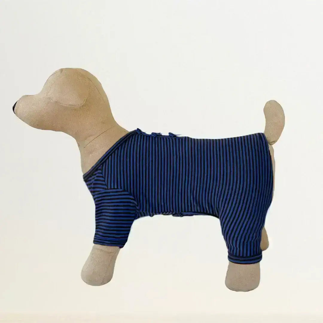 Hello Doggie Sweet Dreams Faux Fur Cotton Black Dog Pajamas